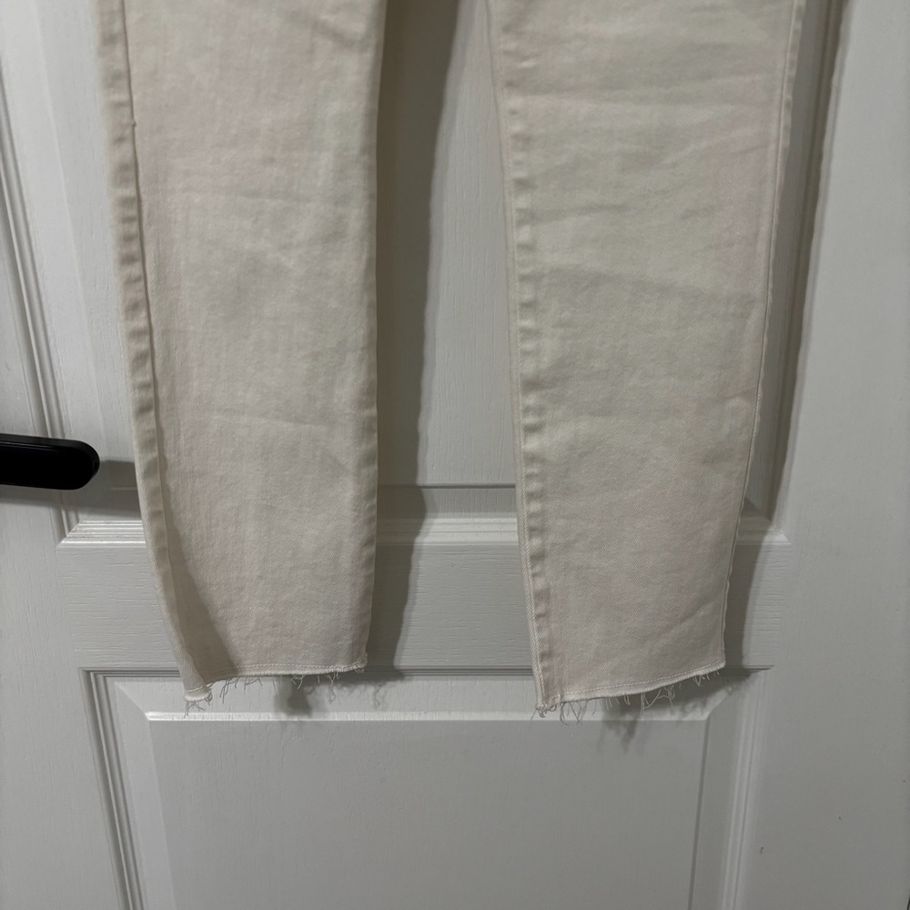 Frank & Eileen Derry Illusion Pull-on Pants in Antique White Size 24 - Picture 4 of 7